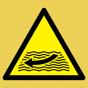 W509  Warning: Strong river flows